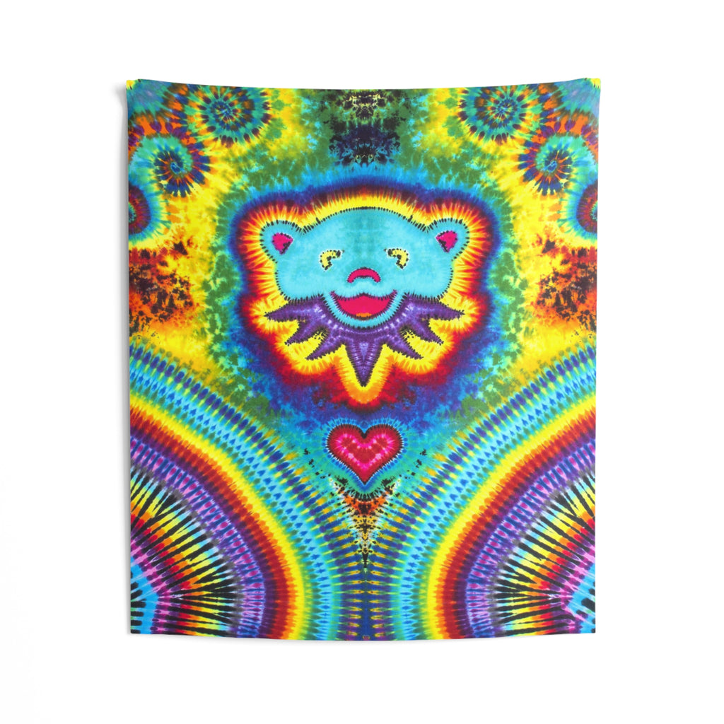 Jerry Bear Blues Tapestry