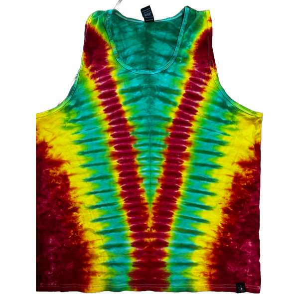 Rasta V Tie-Dye - XL