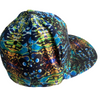 Green Liquid Light Flex Fitted Hat