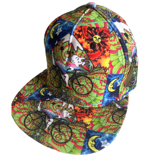 Bicycle Day Flex Fitted Hat