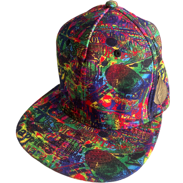 Acid Test Print Flex Fitted Hat