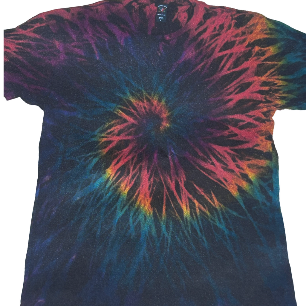 Reverse Dye Spiral Tie-Dye Large
