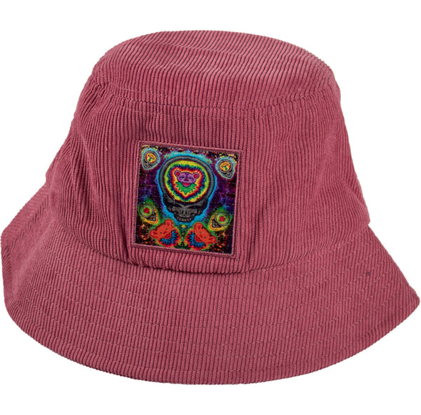 L.S.D. Blotter Bucket Hat - Electric Stealie