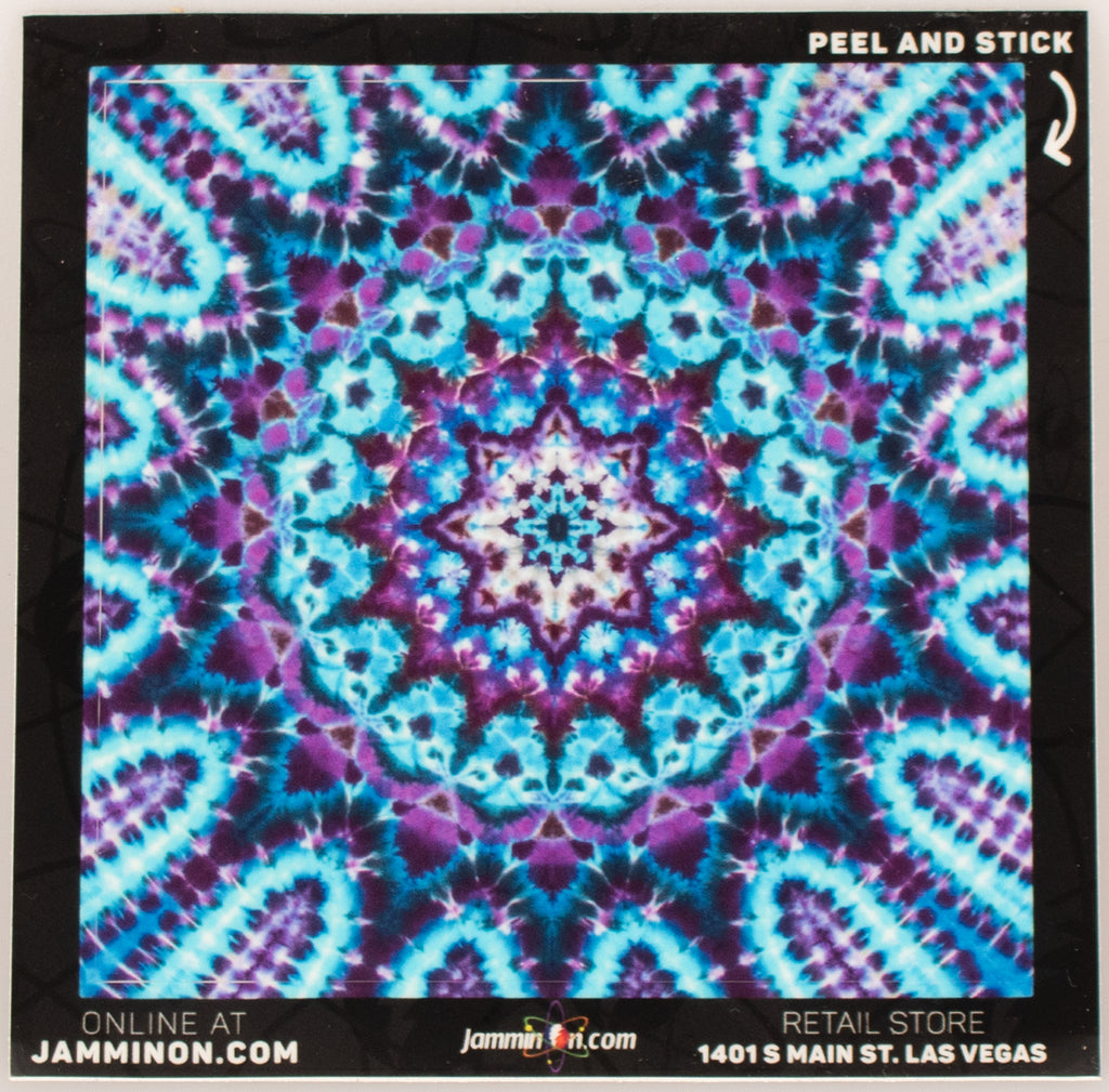 Jammin Ice Mandala Peel Off Sticker