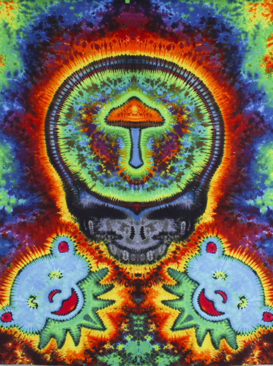 Jeremy Strebel Original 7' x 8.5'- Mushroom Stealie Bear