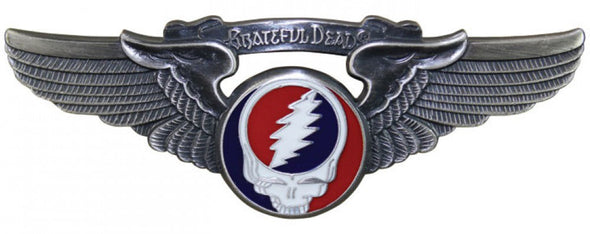 Grateful Dead Steal Your Face Pin 3"