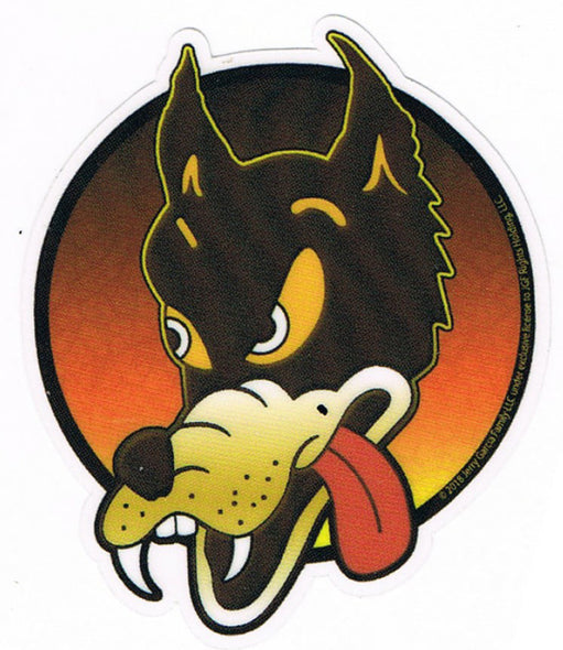 Jerry Garcia Dire Wolf Sticker