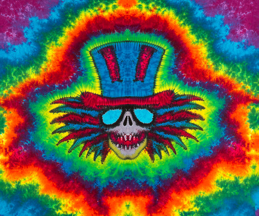 Jeremy Strebel Original 7' x 8'- Rainbow Uncle Sam