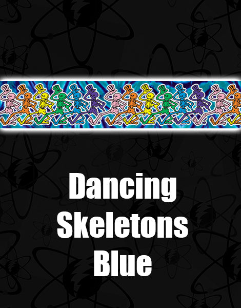 Croakies Suiters - Dancing Skeletons Blue/White