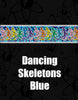 Croakies Suiters - Dancing Skeletons Blue/White
