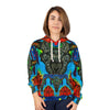 Buffalo Skull Tie-Dye AOP Hoodie | JamminOn