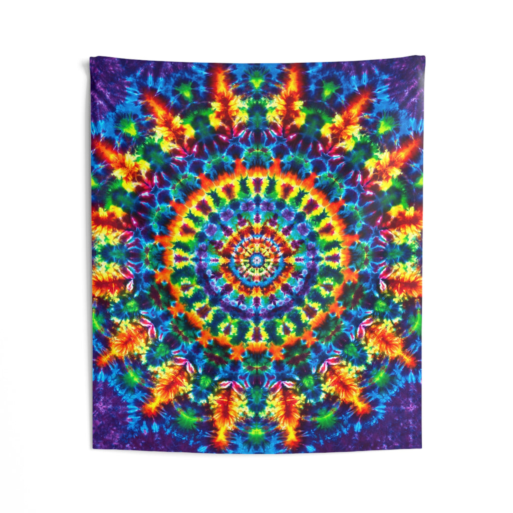 Million Mics Mandela Tie-Dye Wall Tapestry | JamminOn