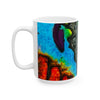 Buffalo Skull Tie-Dye Ceramic Mug | JamminOn