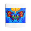 Blue Moth Tie-Dye Psychedelic Wall Tapestry | JamminOn