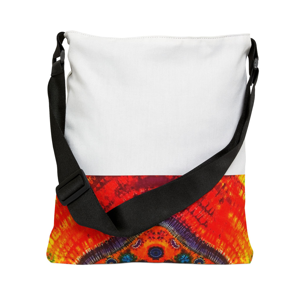 Psychedelic Mushroom Mandala Tie-Dye Tote Bag | JamminOn