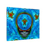Stealie Turtle Mandala Tie-Dye Canvas Print | JamminOn
