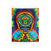 Mushroom Skull Mandala Tie-Dye Tapestry | JamminOn