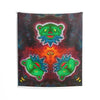 Triple Bear Glow Tie-Dye Wall Tapestry | JamminOn