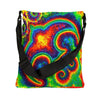 Om Symbol Rainbow Tie-Dye Tote Bag | JamminOn