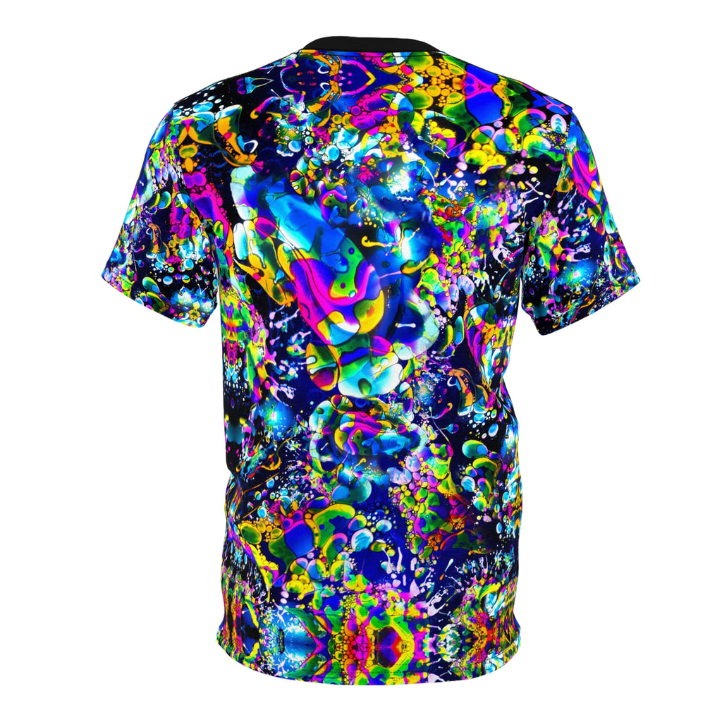 Rainbow Liquid Light All Over Print Shirt JamminOn
