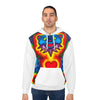 Blue Bear Heart Tie-Dye AOP Hoodie | JamminOn