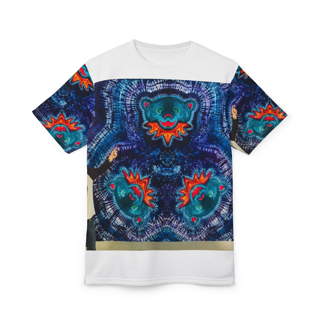 Cosmic Bear Mandala Tie-Dye AOP Shirt - JamminOn