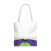 Alien Starburst Psychedelic Tie-Dye Tote Bag | JamminOn