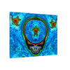 Stealie Turtle Mandala Tie-Dye Canvas Print | JamminOn