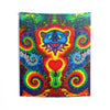 Blue Bear Heart Tie-Dye Wall Tapestry | JamminOn