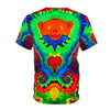 Orange Bear Rainbow Spirals Tie-Dye AOP Shirt | JamminOn