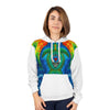 Rainbow Arch Sea Turtle Tie-Dye AOP Hoodie | JamminOn
