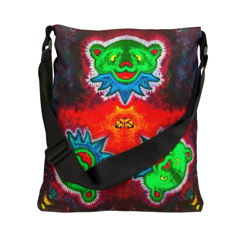 Triple Dancing Bears Tie-Dye Tote Bag | JamminOn