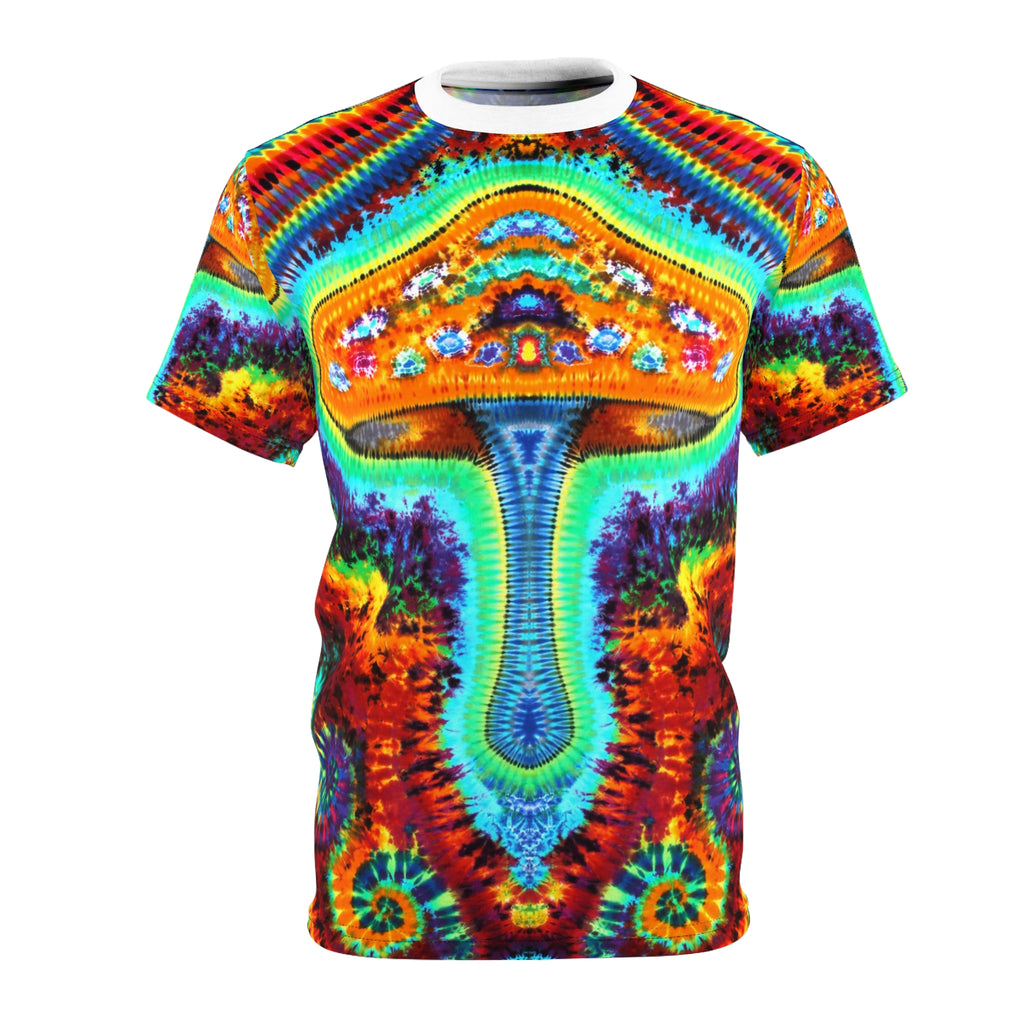 Mushroom Tie-Dye AOP Shirt | JamminOn