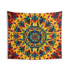 Lions Mane Fire Mandala Tie-Dye Tapestry | JamminOn