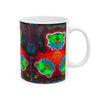 Triple Dancing Bears Tie-Dye Ceramic Mug | JamminOn
