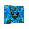 Stealie Turtle Mandala Tie-Dye Canvas Print | JamminOn