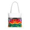 Rainbow Bear Full Spectrum Psychedelic Tie-Dye Tote Bag | JamminOn