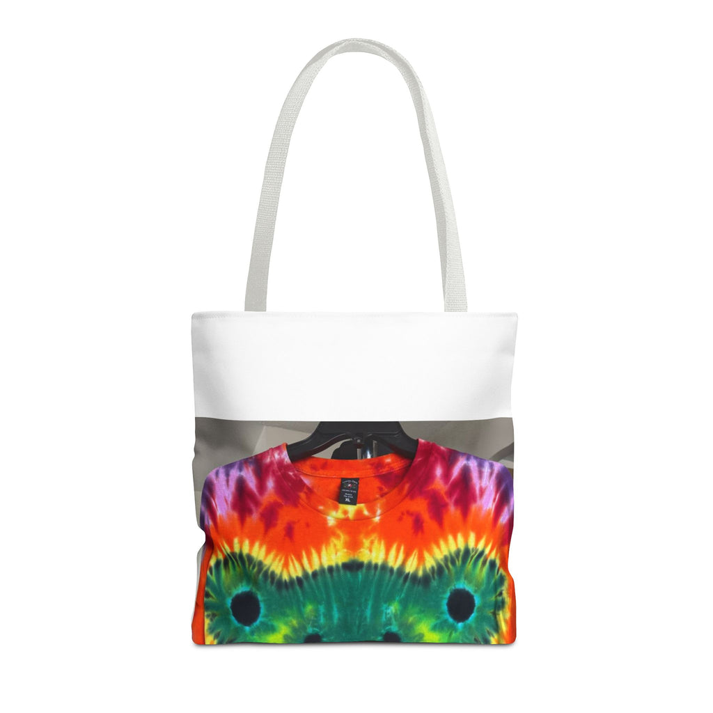 Rainbow Bear Full Spectrum Psychedelic Tie-Dye Tote Bag | JamminOn