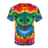 Rainbow Bear Full Spectrum Tie-Dye AOP Shirt - JamminOn
