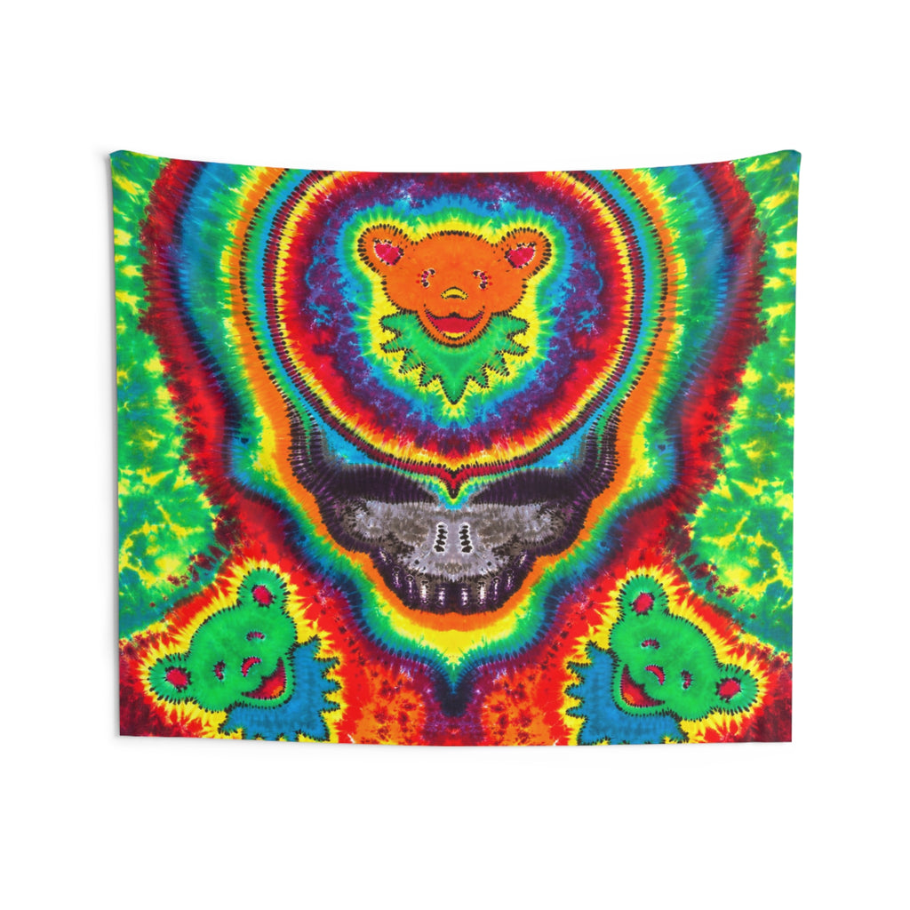 Steal Your Bears Tie-Dye Wall Tapestry | JamminOn