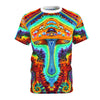 Mushroom Tie-Dye AOP Shirt | JamminOn
