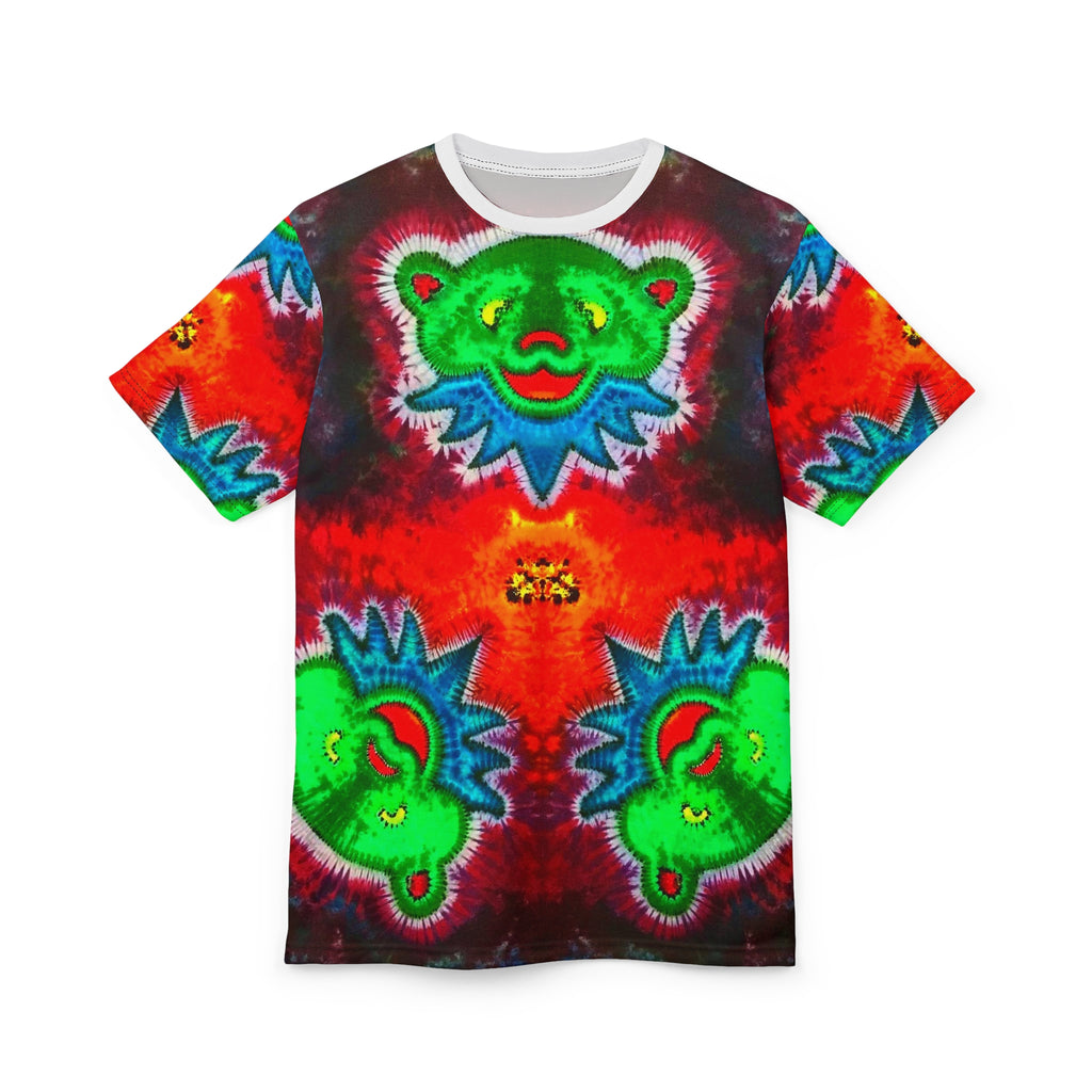 Triple Dancing Bears Tie-Dye AOP Shirt | JamminOn