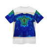 Blue Ocean Sea Turtle Tie-Dye AOP Shirt - JamminOn