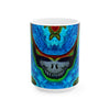 Stealie Turtle Mandala Tie-Dye Ceramic Mug | JamminOn