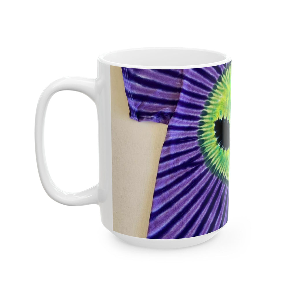 Alien Starburst Psychedelic Tie-Dye Coffee Mug | JamminOn