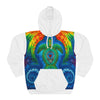Rainbow Arch Sea Turtle Tie-Dye AOP Hoodie | JamminOn