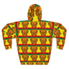 Rasta Lion Tie-Dye AOP Hoodie | JamminOn