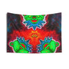 Triple Dancing Bears Tie-Dye Wall Tapestry | JamminOn