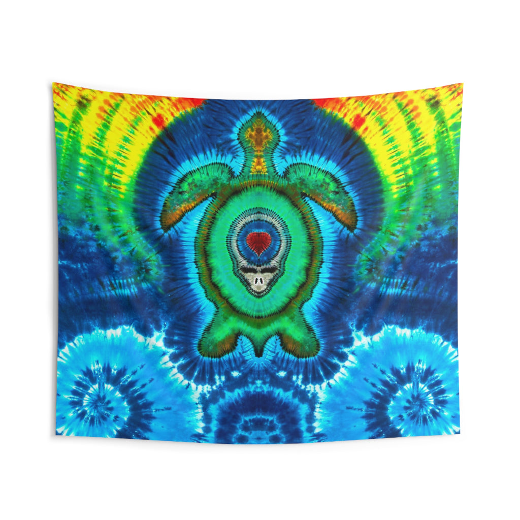Hawaiian HONU Tie-Dye Wall Tapestry | JamminOn