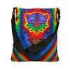 Purple Bear Chevron Tie-Dye Tote Bag | JamminOn